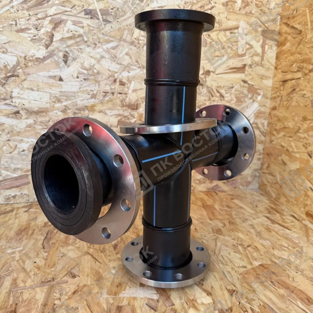 Крестовина ПНД фланцевая 800 мм SDR17 Pn10
