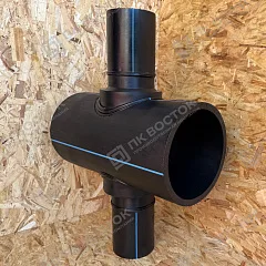 Крестовина ПНД 280х160 мм SDR11 редукционная сварная (компактная)