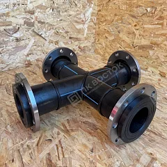Крестовина ПНД фланцевая 800 мм SDR17 Pn10